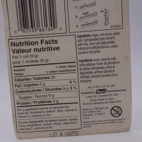 Limited Edition Pez NHL Boston Bruins with Cherry Candy Lot# 148962 - Picture 15 of 15